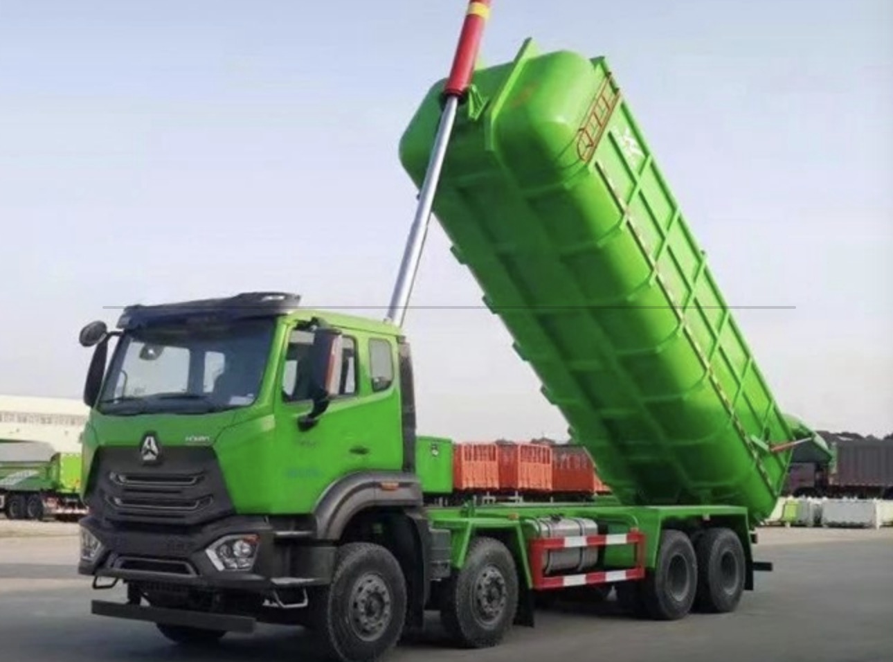 豪沃N系列污泥運輸車 | 小改變，大不同