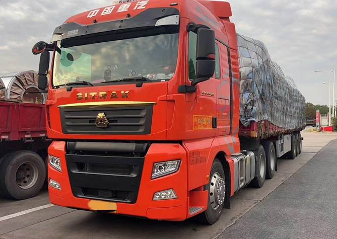 百公里油耗25.7升，胡師傅點贊中國重汽專屬T動力610大馬力汕德卡G7S