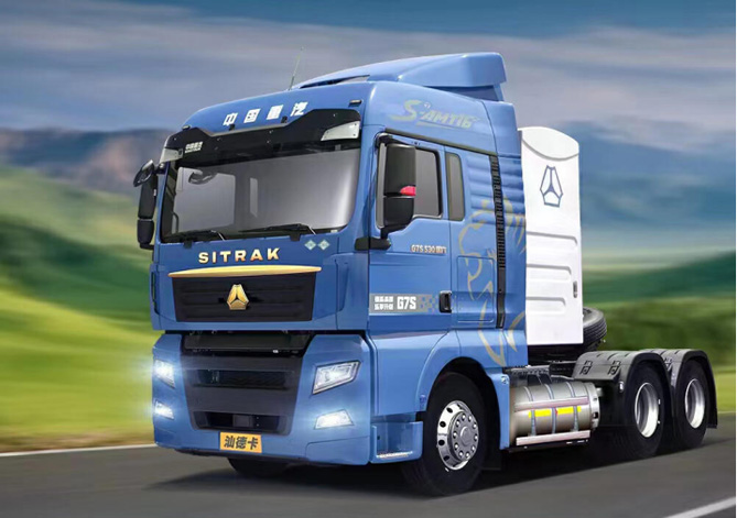 全新LNG+CNG雙燃料中國重汽汕德卡G7S燃?xì)廛?讓效益最大化