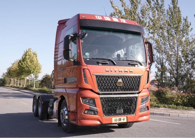 首款590馬力燃氣車來襲 汕德卡G7H引領燃氣重卡大馬力新時代