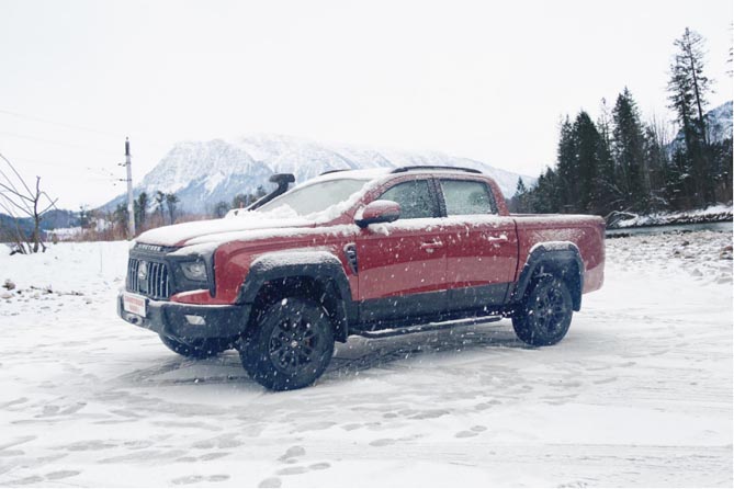 獨(dú)創(chuàng)柴油超低溫啟動技術(shù)， 中國重汽皮卡零下近40℃一次打火啟動