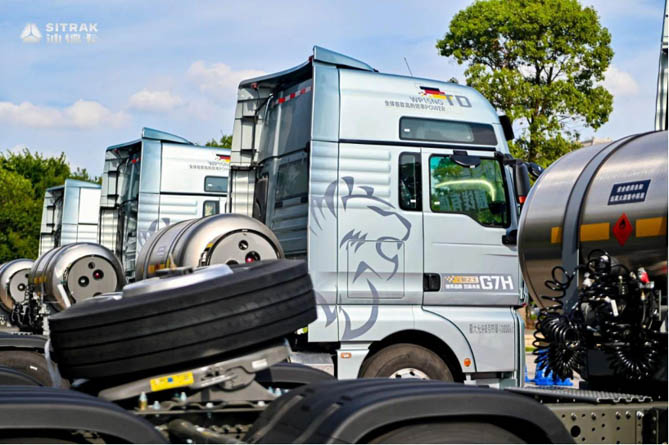 汕德卡G7H燃?xì)廛嚺渥匝屑墒阶兯傧?百萬公里見真章