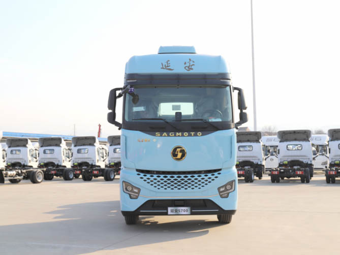 580大馬力+3800km長(zhǎng)續(xù)航 陜汽延安重卡S700卷爆物流方案